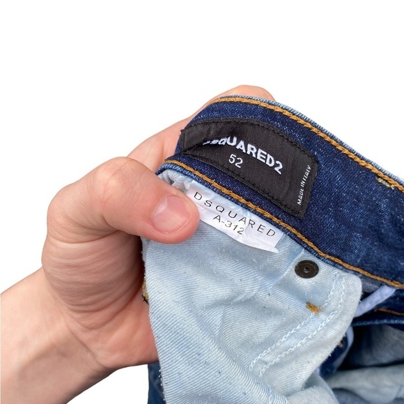Dsquared2 Jeans Size 52 Blue - Picture 8 of 11